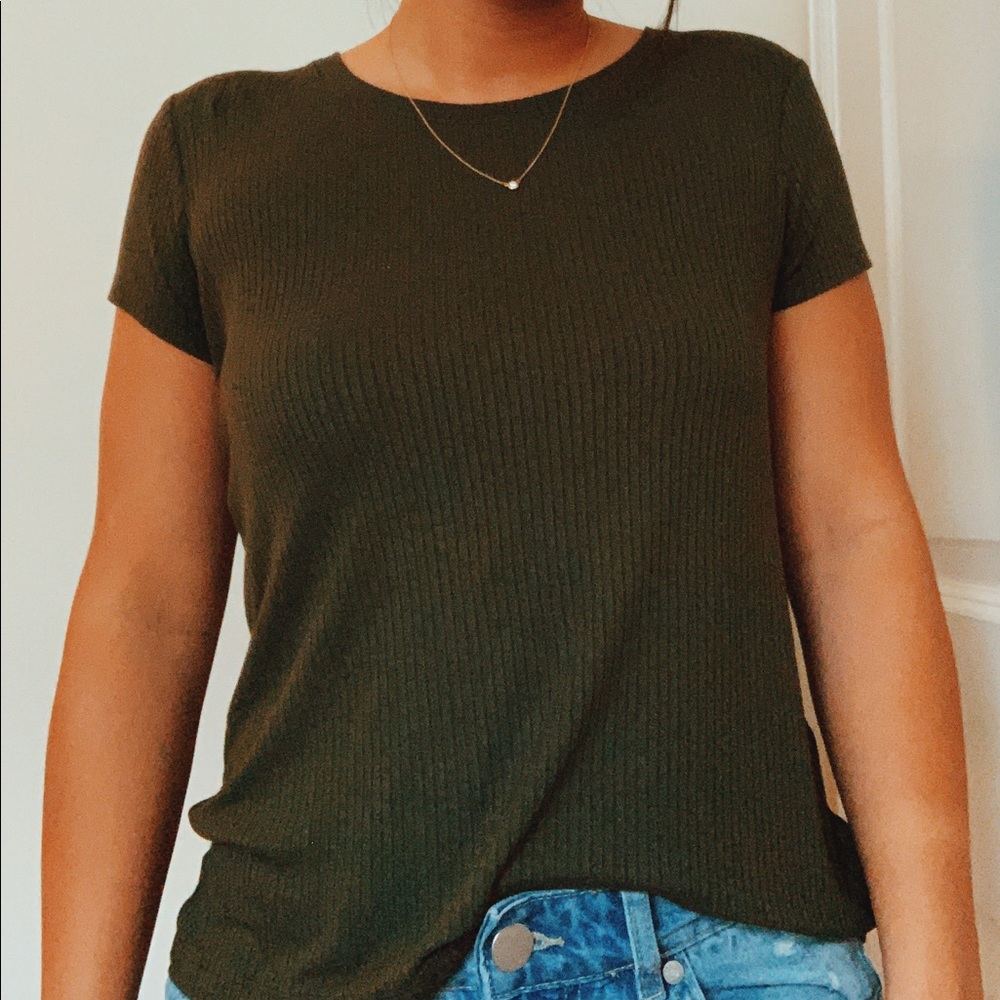 olive tee